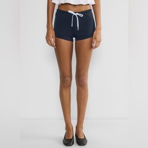 Aritzia Dark Blue Athletic Shorts